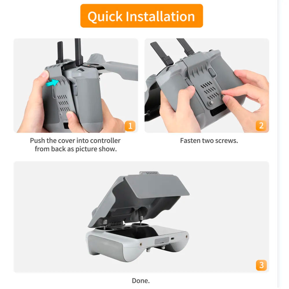 Carcasa protectora de pantalla - Dji Drone Mini 3 reseña y precio